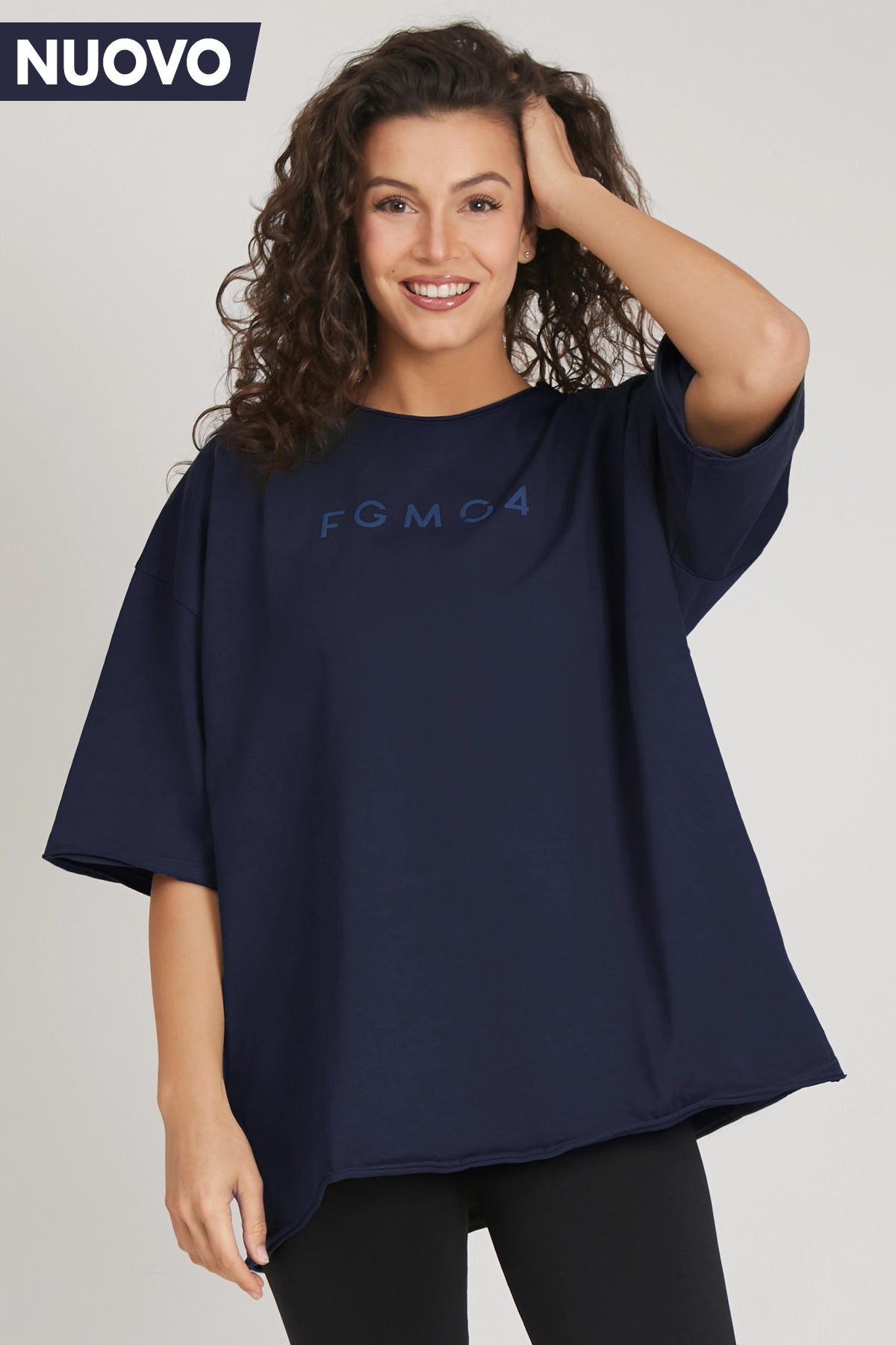 Online Boutiques Affordable Maglia WorkOut Extra Large Blu Notte