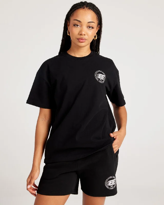 Elegant Fashion Global Championship Women's Tee - Black