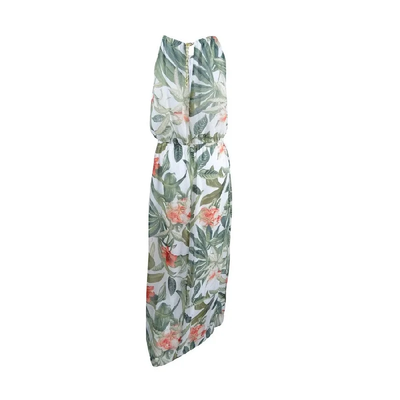 Special Offers Connected Women's Printed Chain-Link Maxi Dress