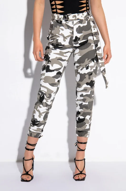 Outfits Ideas SEXY CAMO CARGO JOGGER PANT